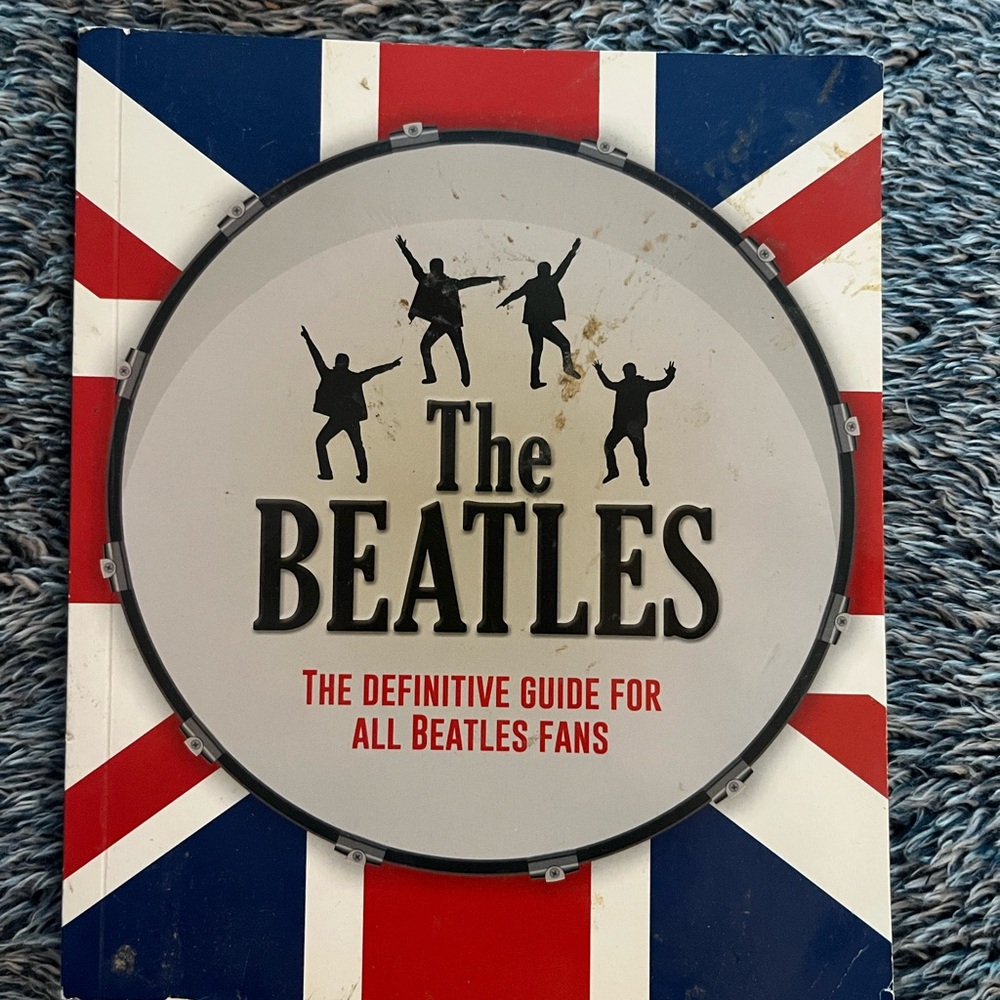 Igloo Beatles Coffee Table Book - Red, Blue, White